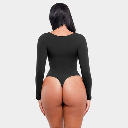 BODYSUIT MOLDEADOR MANGA LARGA | SHAPEWEAR
